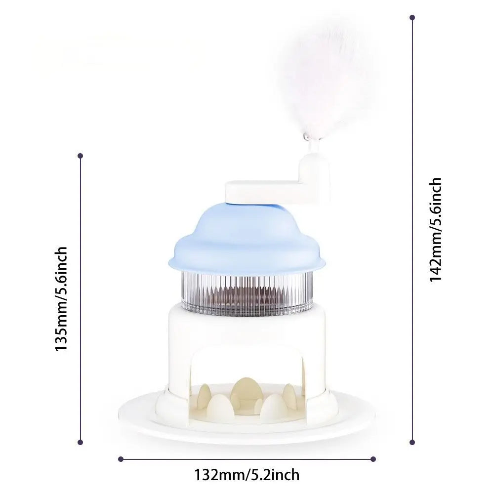 Interactive Design Dog Treat Dispenser Teaser Wand Slow Feeding Dog Interactive Puzzle Mechanism Ice Shaver Shape