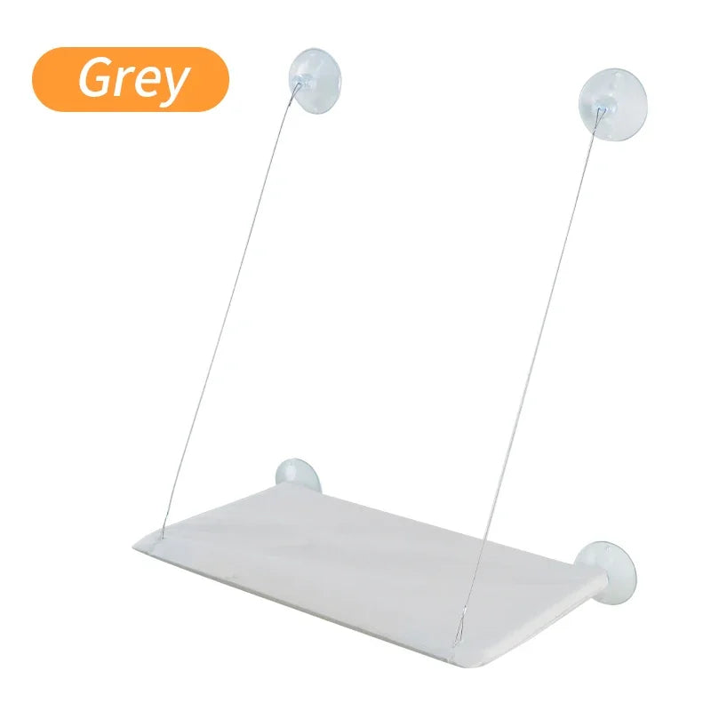 Cama Hammock com Tapete para Gatos - Prateleira de Janela Confortável